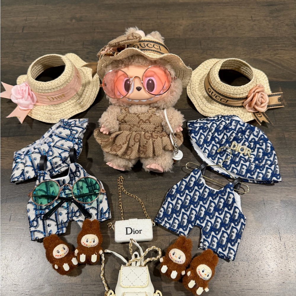 100% Authentic Labubu Toffee with all accessories pictured!